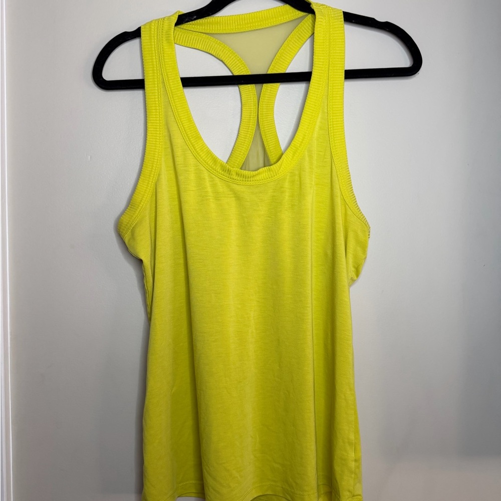 Athleta Bright Yellow Tank Top